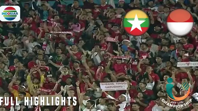 VIDEO: Highlights Piala AFF U-16 2018, Myanmar Vs Timnas Indonesia 1-2