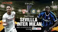 Final Liga Europa Sevilla vs Inter Milan. (Liputan6.com/Abdillah)