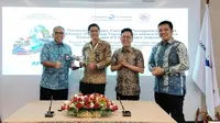 Lembaga Pembiayaan Ekspor Indonesia (LPEI) memberikan pembiayaan untuk ekspor 6 unit pesawat terbang NC212i buatan PT Dirgantara Indonesia (PTDI). (Dok LPEI)