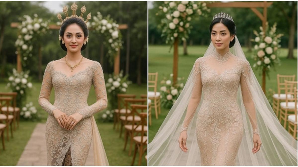 7 Ide Model Kebaya Modern untuk Resepsi Pernikahan, Anggun dan Memikat di Hari Istimewa