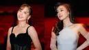 Zee JKT48 dan Caitlin Halderman tampil dengan gaya menawan di premier film Ancika. Meski sama-sama elegan, pemeran Ancika dan Milea hadirkan vibes glamor yang berbeda. [@jkt48.zee @caitlinhalderman]