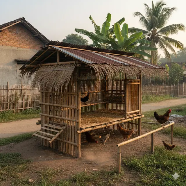 Desain Kandang Ayam Kampung