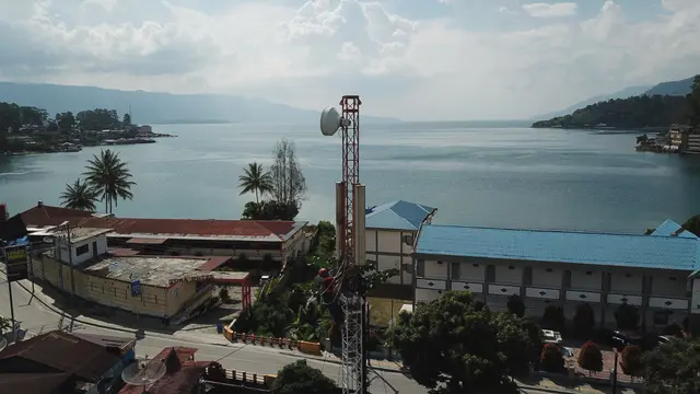 Jaringan 4G XL Axiata di Kawasan Danau Toba
