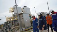 Pembangkit Listrik Gas Uap atau PLTGU Jawa-1 dengan kapasitas 1760 MW siap beroperasi secara penuh. (Foto: Pertamina)