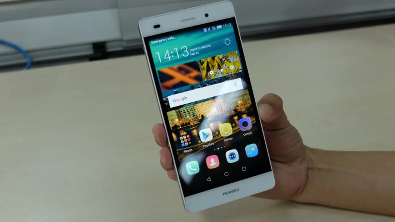 Home Screen Huawei P8 Lite
