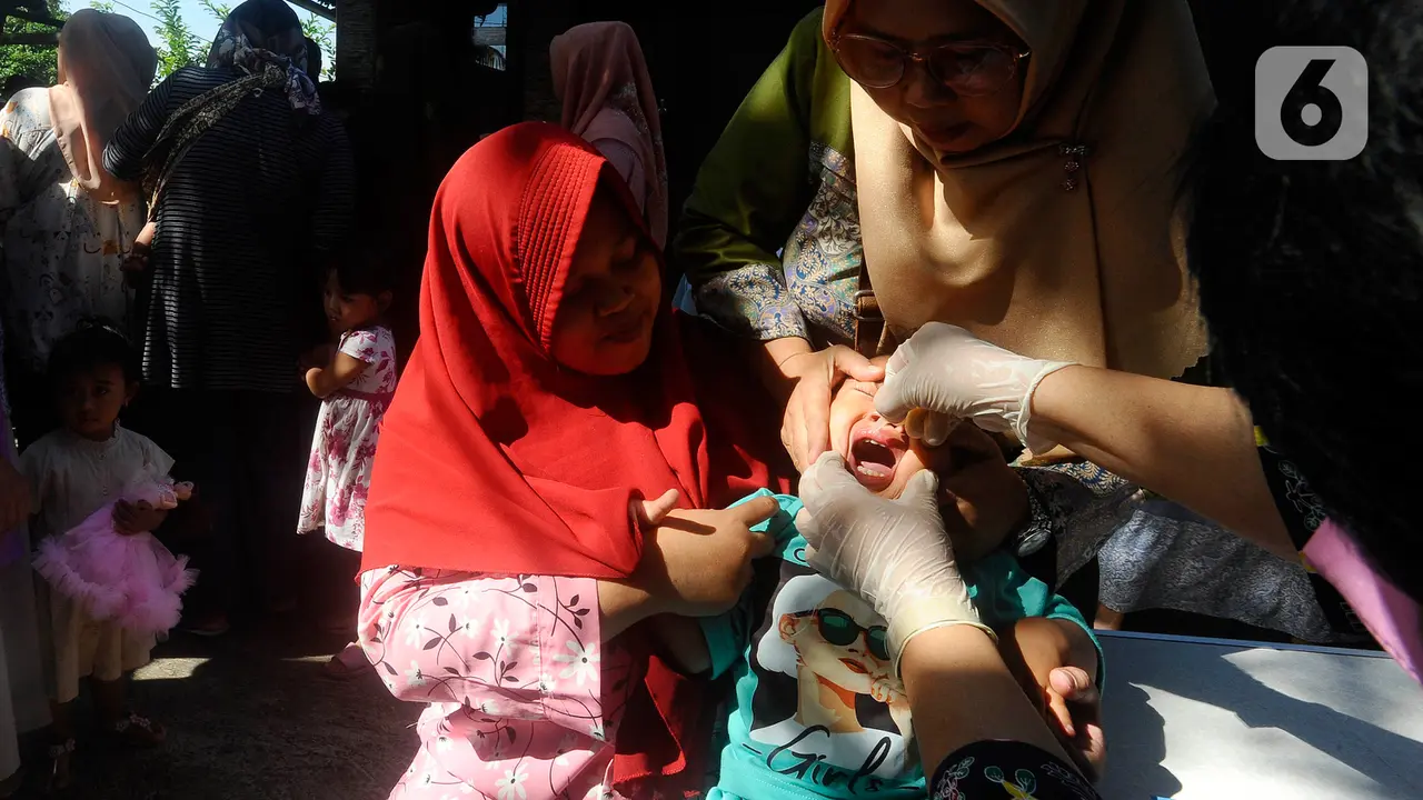 Mulai Hari Ini, Pemprov Jawa Barat Gelar Vaksinasi Polio Serentak