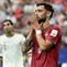 Gelandang Portugal bernomor punggung 08, Bruno Fernandes, bereaksi selama pertandingan babak 16 besar Piala Dunia 2026 antara Portugal versus Spanyol di Stadion Dallas di Arlington pada 7 Juli 2026. (Paul ELLIS/AFP)
