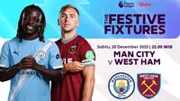 Nonton Premier League 2025/26: Manchester City vs West Ham Tayang di Vidio