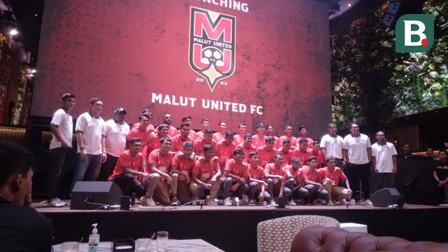 Launching Malut United untuk Liga 2 2023/2024
