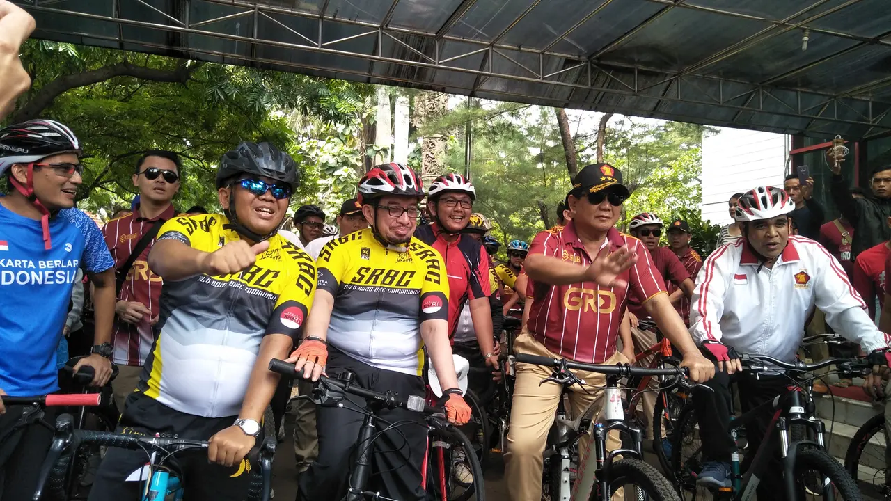 Prabowo Subianto dan Sohibul Iman. (Liputan6.com/Sunariyah)