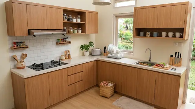 Desain Dapur Sederhana untuk Rumah Kecil