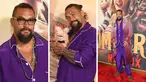 Gaya Lucu Jason Momoa di Pemutaran Film Slumberland, Bawa Boneka Babi (AFP Photo)