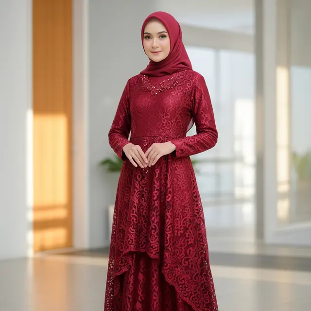 9 Model Gamis Malaysia Terbaru 2025, Tampil Anggun dan Nyaman