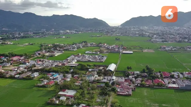 Lokasi persawahan di Kota Gorontalo