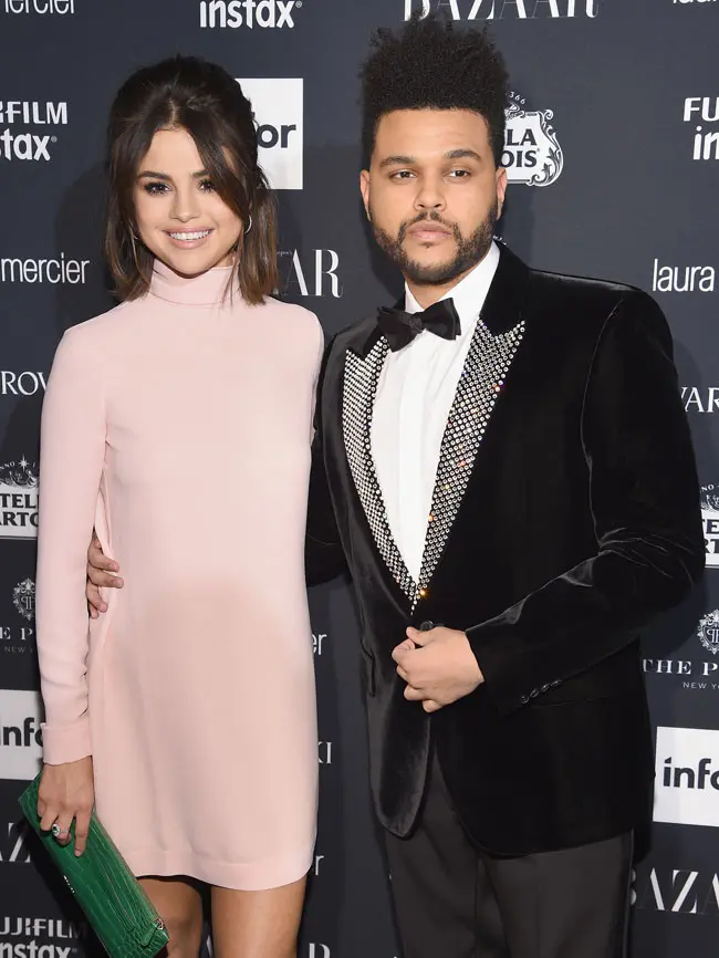Menebak-nebak misteri cinta Justin Bieber, Selena Gomez dan The Weeknd. (AFP/Angela Weiss)