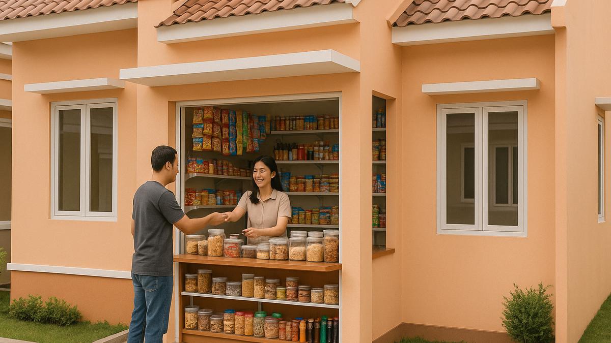 5 Rumah Minimalis Dilengkapi Warung, Fungsional untuk Usaha