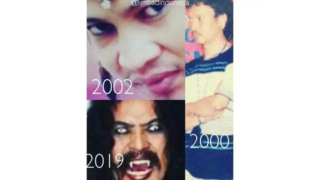 Beda Banget, Ini 6 Foto Jadul Limbad saat Masih Berusia 20-an Tahun