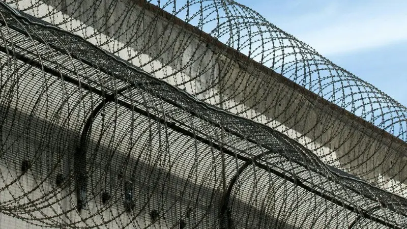Ilustrasi pengamanan penjara (AFP/Justin Tallis)