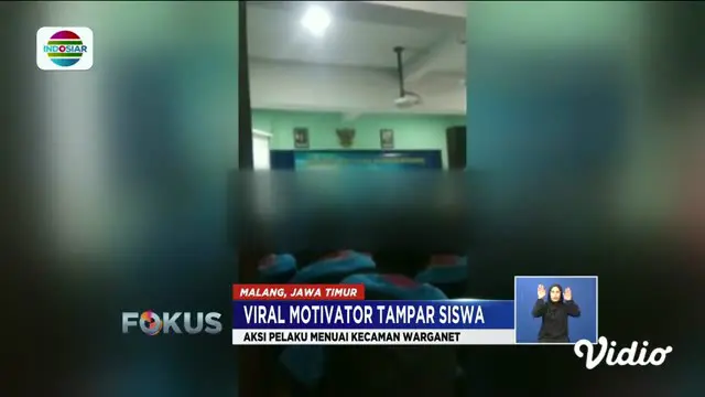 Baru-baru ini viral di media sosial, seorang motivator menampar sejumlah siswa sekolah menengah kejuruan (SMK) di Malang, Jawa Timur. Para siswa menerima tamparan saat motivator tengah mengisi sesi materi.