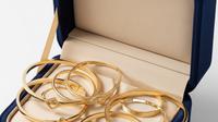 Model Gelang Emas 18 Karat 5 Gram untuk Simpanan. gemini