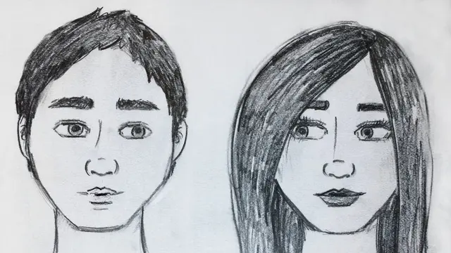 Menggambar elemen wajah