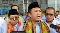 &nbsp;Sekretaris Tim Kampanye Nasional (TKN) Prabowo-Gibran, Nusron Wahid (Liputan6.com/ Ola Keda)