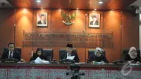 Dewan Kehormatan Penyelenggara Pemilu (DKPP) menggelar sidang putusan pelanggaran kode etik Dewan Penyelenggara Pemilu, Jakarta, Selasa (11/11/2014) (Liputan6.com/Herman Zakharia)