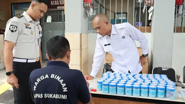 Sajam Rakitan hingga Makeup Terjaring Saat Razia di Lapas Sukabumi, Ada Tes Urine
