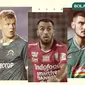 Marco Motta, Petteri Pennanen, Brwa Nouri, Yevhen Bokhashvili. (Bola.com/Dody Iryawan)