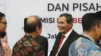 Ketua Dewan Pengawas KPK, Tumpak Hatorangan Panggabean Saat Sertijab di Gedung KPK, Jakarta, Jumat (20/12/2019). (Foto: Nanda Perdana Putra/Liputan6.com)