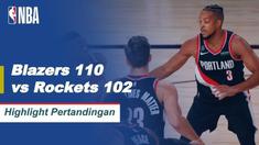 Berita Video Highlights NBA, Portland Trail Blazers Berhasil Kalahkan Houston Rockets 110-102