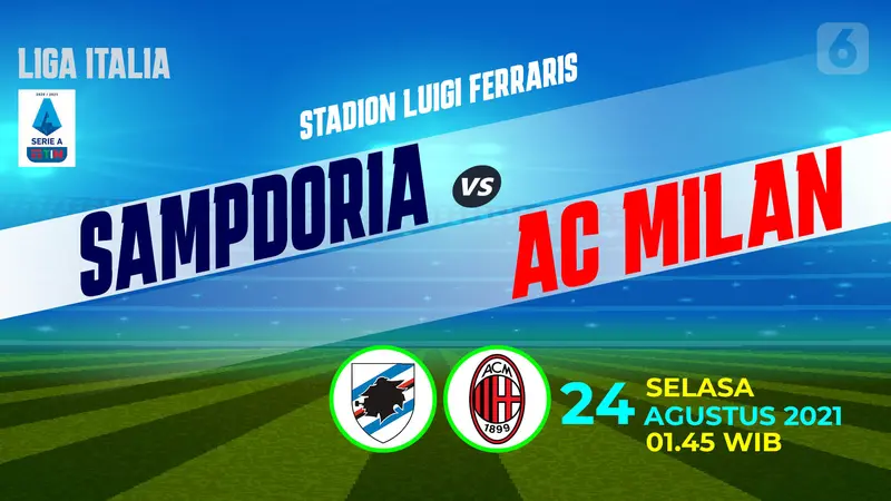 Prediksi sampdoria vs AC milan