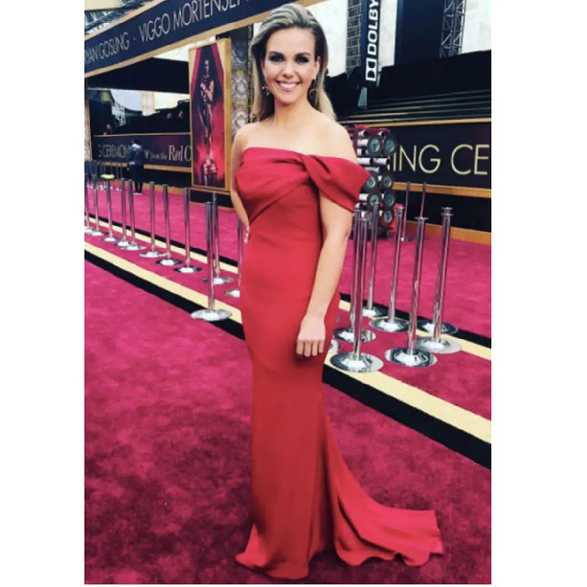 Edwina bartholomew oscars dress hotsell