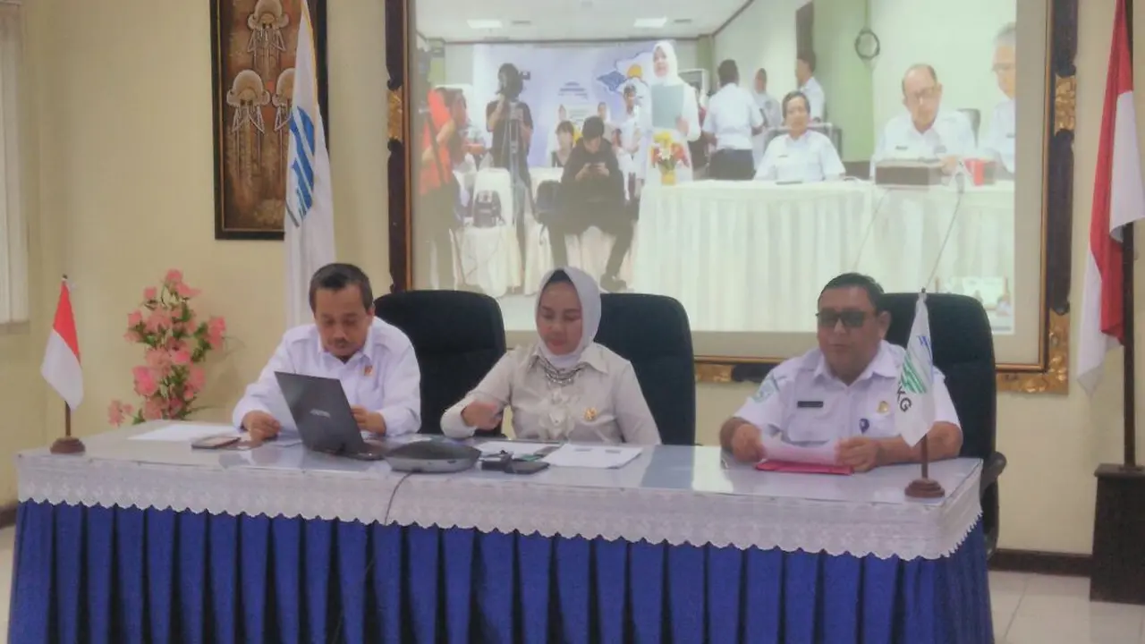 Kepala BMKG Dwikorita Karnawati di Bali