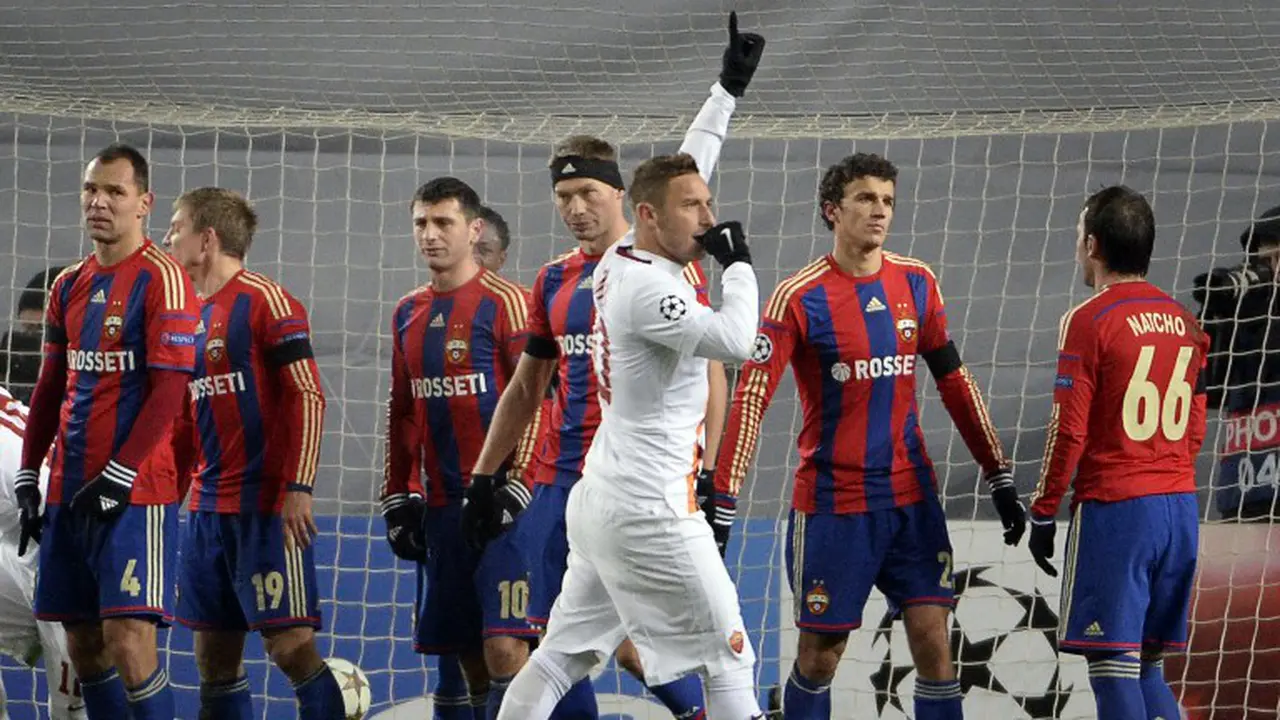 CSKA Moskow AS Roma