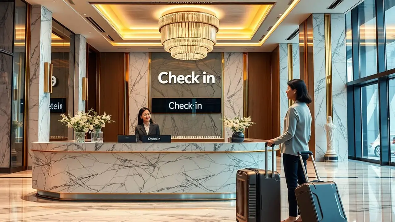 apa arti check in