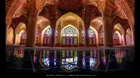 Mengagumi Keindahan Masjid Sejuta Warna di Iran