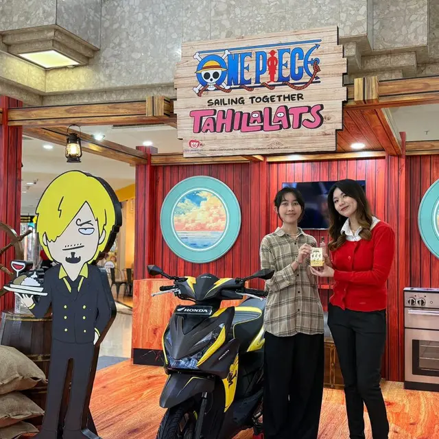 Fans One Piece Wajib Lihat, Zoro dan Sanji Mejeng di Surabaya Mall
