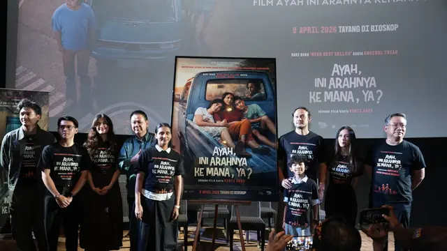 Film Ayah Ini Arahnya ke Mana Ya? (M Altaf Jauhar/ Liputan6.com)