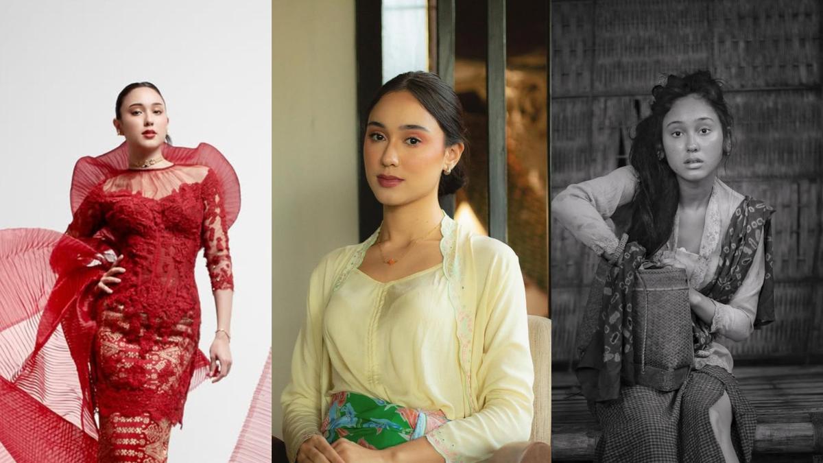 Ragam Pesona Yasmin Napper dalam Balutan Kebaya, Berwajah Bule dalam Tampilan Glamor hingga Vintage