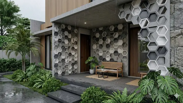 10 Model Roster Anti Tampias untuk Teras Rumah, Estetik dan Tetap Sejuk