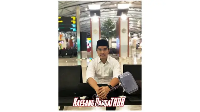 Hasil Editan Foto Kaesang Karya Netizen Ini Kocak Banget