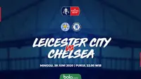 Piala FA: Leicester City vs Chelsea. (Bola.com/Dody Iryawan)