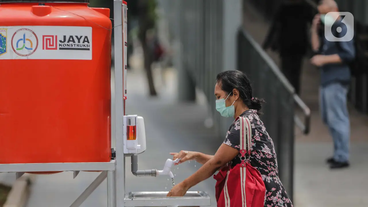 Cegah Virus Corona Covid-19, DKI Siapkan Sarana Cuci Tangan