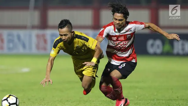 Jamu Madura United, Bhayangkara FC Raih Poin Penuh