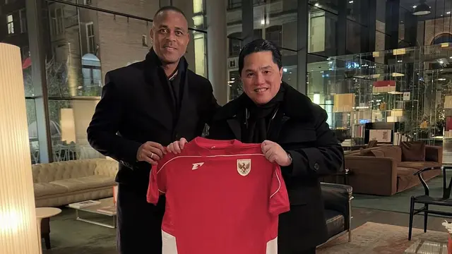 Erick Thohir dan Patrick Kluivert