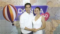 Donna Agnesia dan Darius Sinathrya (Busan/Kapanlagi.com)