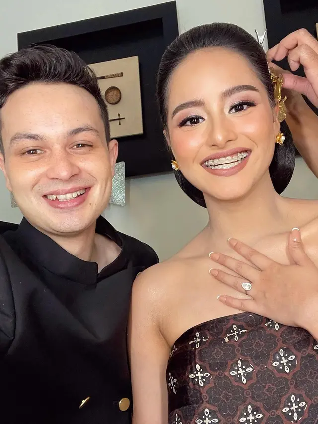6 Potret Prewedding Amanda Khairunnisa dan Calon Suami Asal Inggris dengan Busana Adat Jawa