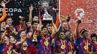 Barcelona Juara Piala Super Spanyol Usai Tekuk Real Madrid, Hansi Flick Puas Banget