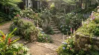 10 Model Sunken Garden yang Sedang Naik Daun di Pinterest, Ciptakan Suasana Intim dan Privat